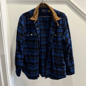 Men's Large Polo Ralph Lauren wool overshirt